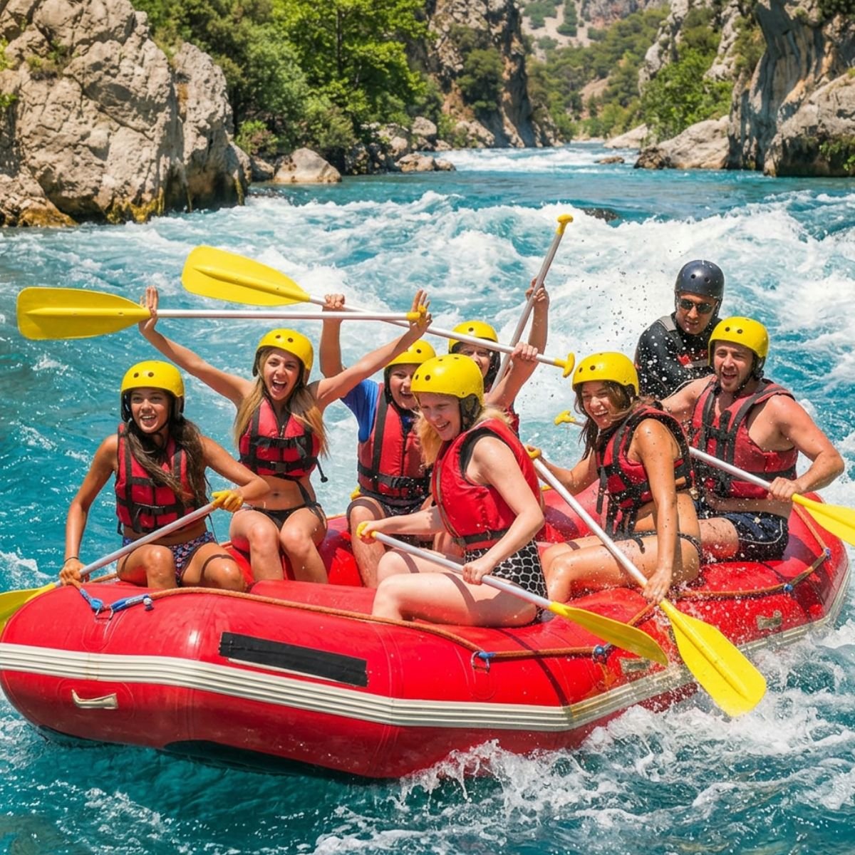 Rafting in Köprülü Canyon