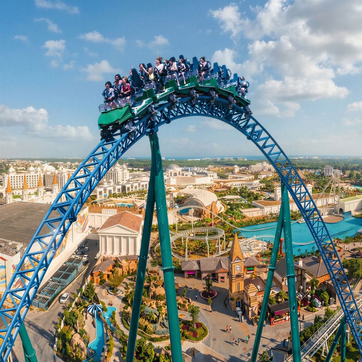 Land of Legends — Roller Coaster Panorama