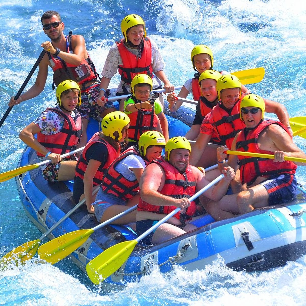 Rafting action loop