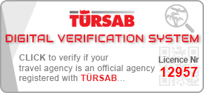 TÜRSAB Digital Verification System, licence number 12957