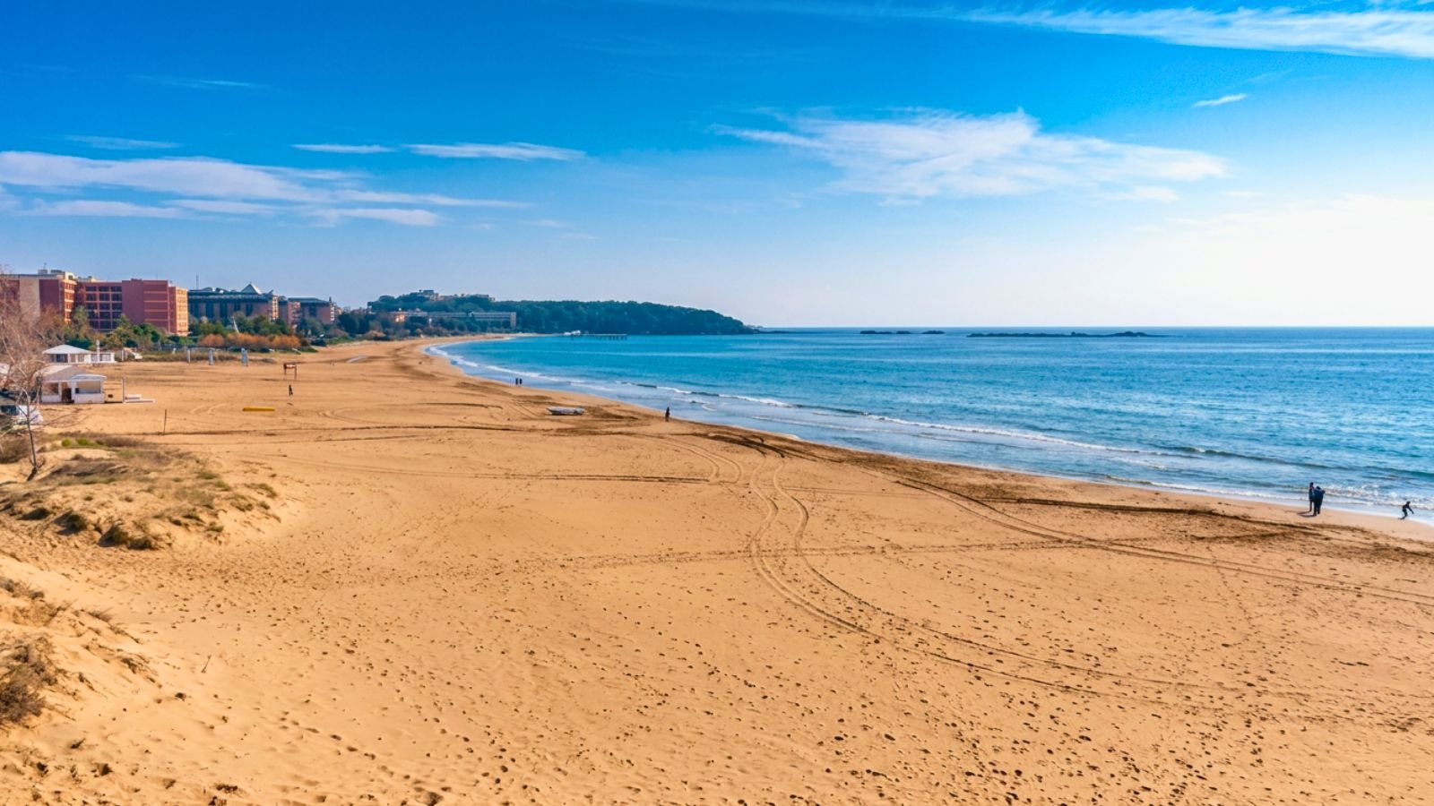 Incekum Beach in Avsallar with fine golden sand
